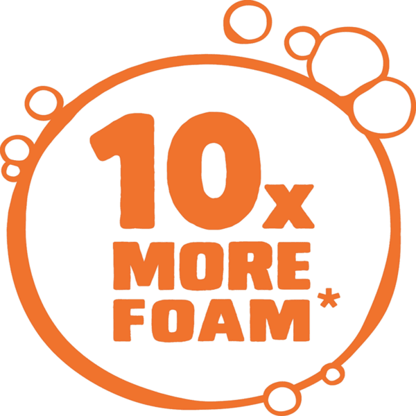 10x More Foam